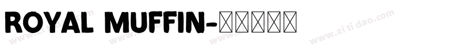 Royal muffin字体转换